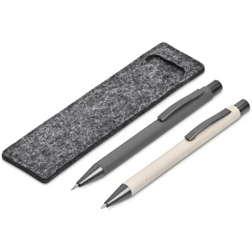 Omaha Ball Pen & Pencil Set Cream